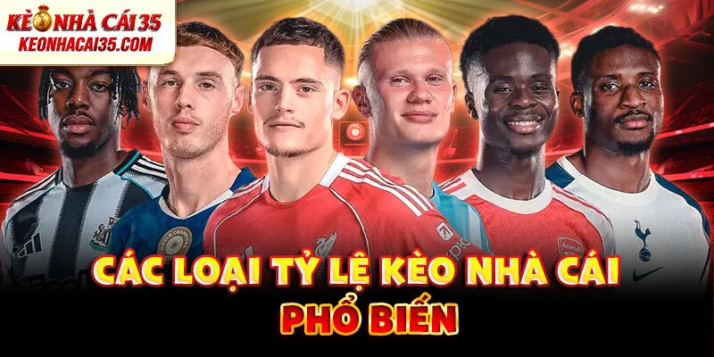 Các loại tỷ lệ kèo nhà cái phổ biến